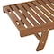 Alaterre Furniture Caspian Eucalyptus Wood Outdoor Lounge Chair, Set of 2 ANCP022EBO - alternate 6